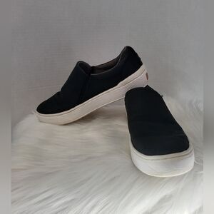 Dr Scholl's Women Black Slip-On Sneakers, Size 6.5